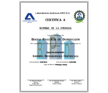 Certificado BPD